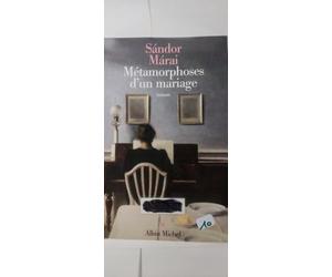 Métamorphoses d'un mariage