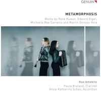 Duo Amabile – Metamorphosis (Musique pour clarinette et accordéon) – Import – Walter Genuin