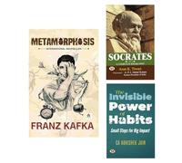 Metamorphosis + Socrates + The Invisible Power of Habits | Dystopian Novel | Classic Fiction | Books on Socrates | Philosophy of Life | Self-Help | Life Changing Habits | Wealth Mindset | Human behavi