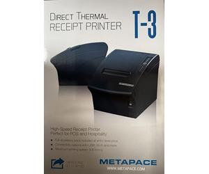 Metapace T-3 II Thermodirekt Imprimante de Ticket Haute Performance avec Impression jusqu'à 250 mm/Sec ; Port USB | SimplyPOS