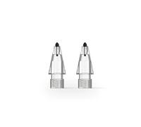 Metapen Air-Flex 2 Pack Pointes compatibles+Apple Pencil 1ère/2ème géné, USB-C, Air 8 Pro/Pro X, Pointes pour Stylet ipad Souples, silencieuses, n'endommageant Pas l'écran