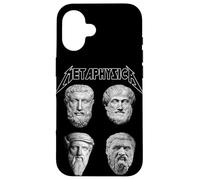 Metaphysica Socrate Platon Aristote Philosophes Thinker Coque pour iPhone 16