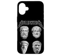 Metaphysica Socrate Platon Aristote Philosophes Thinker Coque pour iPhone 16 Plus