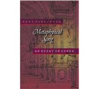 Metaphysical Song, Princeton Studies in Opera Gary Tomlinson (Auteur)