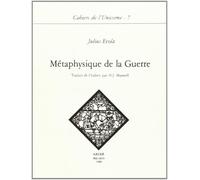 Métaphysique de la guerre - Julius Evola - Arche Edizioni - broché - Essai