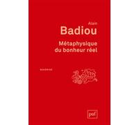 Métaphysique du bonheur réel