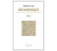 Métaphysique - Livre Èta