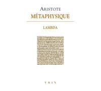 Métaphysique Lambda - Aristote - Vrin - broché - Essai