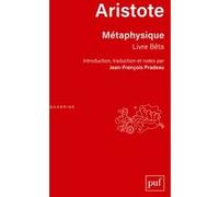 Métaphysique. Livre Bêta