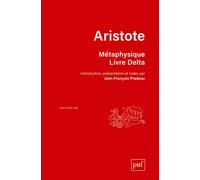 Métaphysique. Livre Delta - Jean-François Pradeau - Puf - broché - Essai
