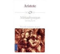 Métaphysique - Livres Z à N Aristote (Auteur), Bernard Sichère (Traduction)
