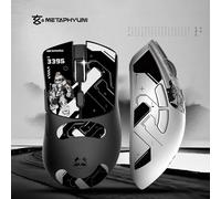 Metaphyuni-Souris de jeu sans fil ergonomique, Pro Max, Paw3395L, faible latence, léger, E-Sports, PC Gamer Gift Black P1 ProMax-4K