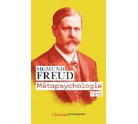 Métapsychologie 1915 - Sigmund Freud - Flammarion - broché - Essai