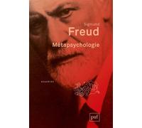 Métapsychologie - Sigmund Freud - Puf - broché - Essai