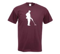 Métaux Chasse au Trésor T-Shirt Impression Haut Fun Design Imprimé