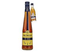 Metaxa 5 Stars 38% Vol. 0,7l with 1 Metaxa 5 Stars Greek Orange 0,05l