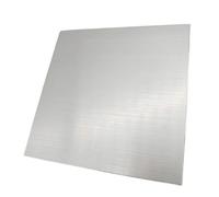 Metaximious 2 plaques en aluminium anodisé brossé, noir, argent, or. Épaisseur : 0,8 mm, 1 mm, 1,5 mm. Dimensions : 200 x 200 mm, 200 x 300 mm, 300 x 300 mm. Éclat(Silver,200x300x0.8mm)