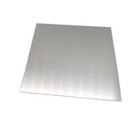 Metaximious 2 plaques plates en aluminium anodisé 5052, finition argentée, épaisseurs 0,8 mm, 1 mm et 1,5 mm Éclat(200x300x1.0mm)
