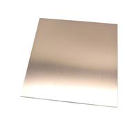 Metaximious 2 plaques vierges en aluminium 5052 anodisé, épaisseurs 0,8 mm, 1 mm et 1,5 mm, for gravure et marquage. Éclat(300x300x0.8mm)