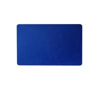 Metaximious 50 plaques nominatives vierges en aluminium, épaisseur 0,5 mm, 0,8 mm et 1 mm, finition anodisée argent, rouge, bleu et or, for gravure. Éclat(Blue,1.0x86x54mm)