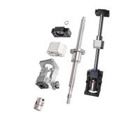 Metaximious DFU2505 Vis à billes C5 Guidage linéaire Roulement Servomoteur Siège simple Siège fixe Module Groupe Double Écrou Groupe for NEMA32 Composant(900mm)