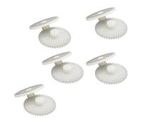 Metaximious Engrenages bicouches en plastique, Module 0.5, 10 dents, 36 dents, Double engrenage 36102A 36102B 36102.5A 36102.5B, pignon à trou de 2mm 2.5mm, 10 pièces outils(2.05mm inner hole)