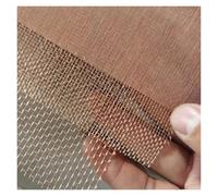 Metaximious Fil de cuivre pur tissé de 50 cm x 100 cm, 10 à 200 mailles, for écrans et filtres métalliques de laboratoire Bricolage(150 mesh)