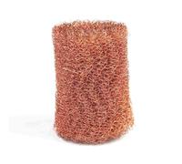 Metaximious Filtre tissé en maille de cuivre pur à 4 fils, largeur 100 mm, for distillation, reflux, brassage, qualité alimentaire, 1 mètre, 20 mètres Bricolage(20 Meters)