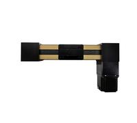 Metaximious Glissière de guidage linéaire avec moteur pas à pas Nema23, glissières de guidage linéaire scellées MF50 synchrones scellées Industrie