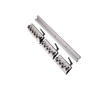 Metaximious Guide de mouvement linéaire à deux axes, glissière en aluminium, rail de table coulissante mécanique de précision SGR15, 2 pièces Composant(450mm)