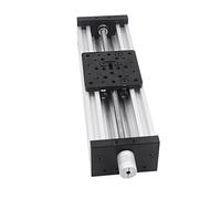 Metaximious Kit d'actionneur linéaire à poutre en C T8 à axe Z for imprimantes 3D - Disponible avec table coulissante de 300/350/400/450/500 mm Composant(Silver,Lead 4mm L 500mm)