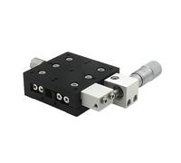 Metaximious Micromètre à bouton à axe X for plateforme coulissante, déplacement manuel, LX70-L/LX80/LX90-L/LX100-L/LX125-L Composant(70 x 70mm)