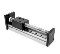 Metaximious Mini module d'actionneur linéaire MGN12, guide et vis à billes GX1605, compatible avec moteur pas à pas Nema23 Nema17 42 mm 57 mm Composant(300mm)