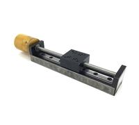 Metaximious Mini table coulissante, course effective de 50 à 300 mm, imprimante 3D, platine linéaire, guide de module de rail linéaire manuel Composant(50mm 2mm pitch)