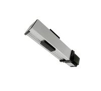 Metaximious Module de mouvement de Rail de guidage linéaire, axe XYZ CNC, moteur Nema23, vis à billes de 12mm, couvercle anti-poussière scellé 1204 Industrie(100mm)