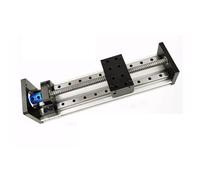 Metaximious Module linéaire GX80, axe XYZ, chariot transversal, course effective de 100 mm à 1000 mm, table coulissante à vis à billes 1605 Composant(700mm)