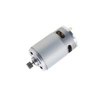 Metaximious Moteur RS550 DC 9 à 14 dents, boîte de vitesses à couple élevé, moteur de scie électrique for scie alternative, perceuse électrique, 10.8V-25V outils(12V 13 teeth gear 9.2mm)