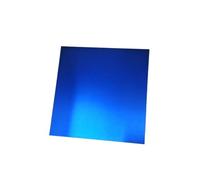 Metaximious Plaque en aluminium anodisé bleu, épaisseurs disponibles : 0,5 mm, 0,8 mm, 1 mm, 1,5 mm et 2 mm, for pièces à graver Éclat(100x100x2.0mm)