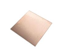 Metaximious Plaque métallique en cuivre d'une pureté de 99,9% Épaisseur 0,25 mm 0,3 mm 0,4 mm 0,5 mm 0,6 mm 0,8 mm 1 mm 2 mm 3 mm 4 mm 5 mm Artisanat(3x40x120mm)