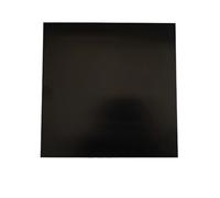 Metaximious Plaques en aluminium anodisé noir for gravure, disponibles en épaisseurs de 0,5 mm, 0,8 mm, 1,5 mm et 2 mm. Éclat(200x200x1.5mm)