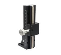 Metaximious Plateforme de déplacement manuel CNC, axe Z, levage à queue d'aronde, platine linéaire, course longue, table coulissante à réglage fin Composant(LWZ60-L400)