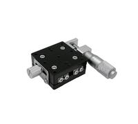 Metaximious Platine linéaire manuelle X40-R avec table coulissante à réglage de roulement et plate-forme de coupe à rail transversal Composant