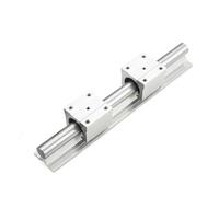 Metaximious SBR10UU SBR12UU SBR16UU SBR20UU SBR25UU SBR30UU Bloc de roulement à billes linéaire Glissière linéaire Rail de guidage linéaire Composant(SBR20 700mm)