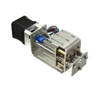 Metaximious Table coulissante à axe Z, bricolage, fraisage, petit Module de Transmission, Distance 50/60/100mm, Machine à graver à 3 axes, Kit de cours Industrie(60mm)