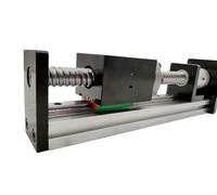 Metaximious Table coulissante à guidage linéaire avec course de 50 à 800 mm équipée d'une vis à billes 1610 for des performances d'imprimante 3D améliorées Composant(400mm)