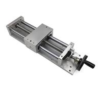 Metaximious Table coulissante linéaire à coulisse 600 mm, course 23,6 po, SFU1605, vis à billes C7, plateforme de déplacement Composant