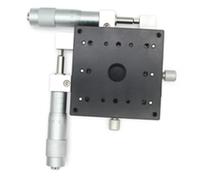 Metaximious Table coulissante LY80-L à déplacement manuel, station de coupe 80 mm x 80 mm avec rail transversal for un positionnement précis Composant