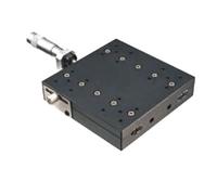 Metaximious Table de déplacement réglable for micromètre manuel, compatible avec les rails de guidage LY70, LY80, LY90, LY100 et LY125 Composant(70 x 70mm)