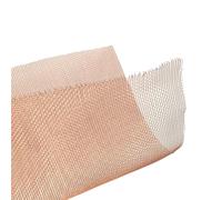 Metaximious Tissu de blindage en fil de cuivre tissé 180 mailles for tamisage à sec et blindage des signaux Bricolage(7.5x7.5cm)