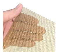 Metaximious Treillis métallique tissé en laiton pur robuste de 210 mm x 310 mm, filtration ultra fine de 6 à 200 mailles for applications de métallurgie DIY(100 MESH WIRE 0.1mm)